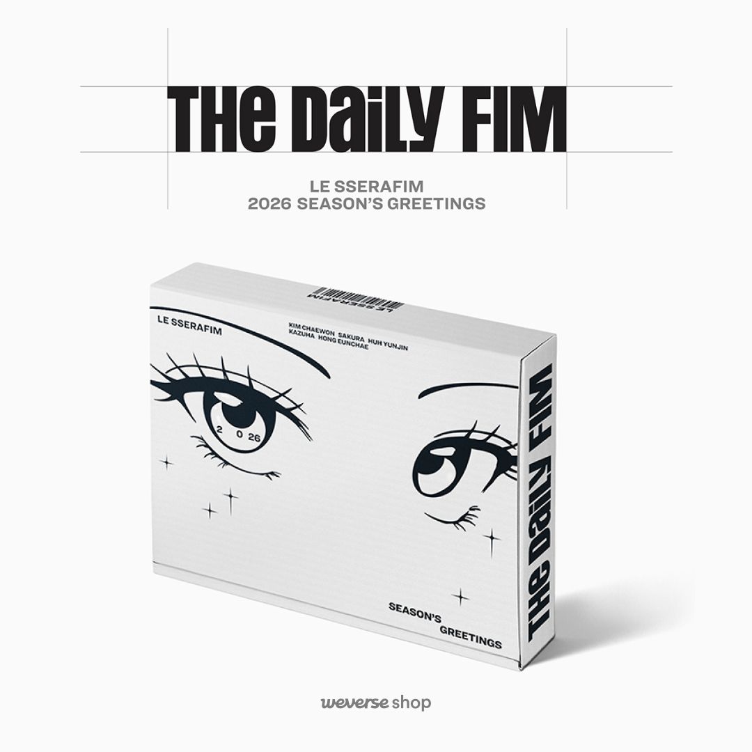 LE_SSERAFIM 2026 SEASON'S GREETINGS 予約販売開始！ LE SSERAFIMと