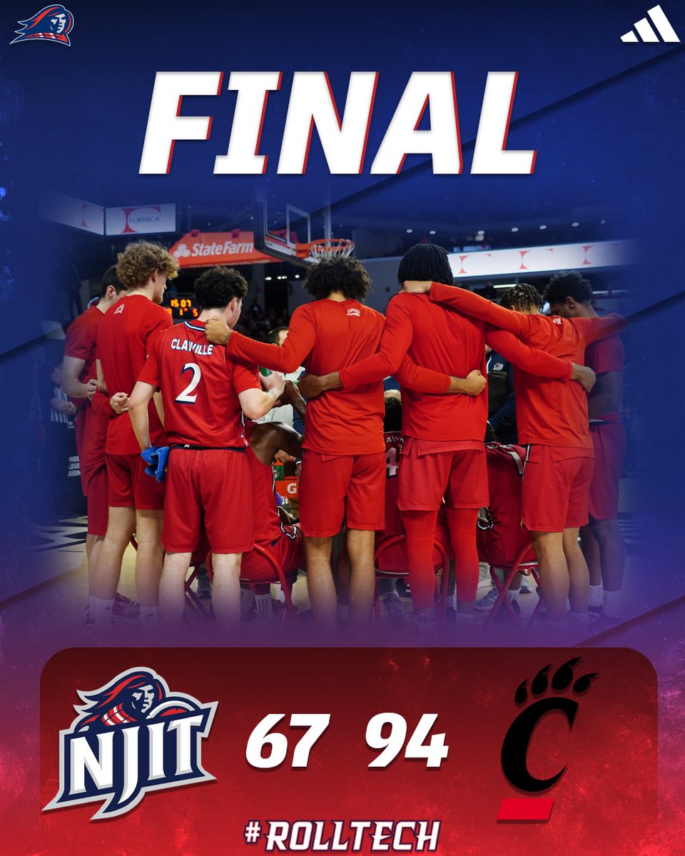 NJITHoops's tweet image. Final.

Highlanders take on sixth ranked Louisville on Wednesday night.

#UNITY | #RollTech⚔️