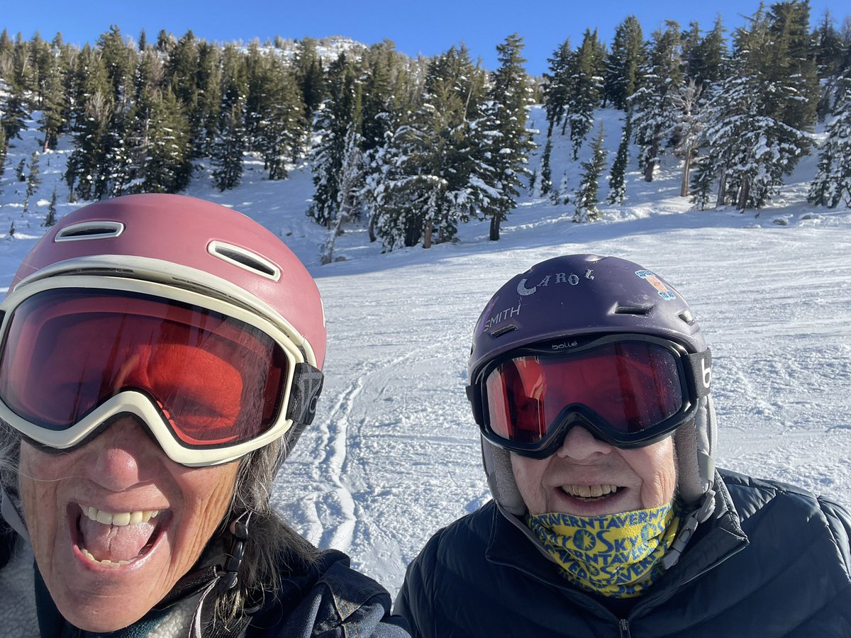 The Bobbleheads are back at Mt. Rose Ski Tahoe. #wherethesnowis