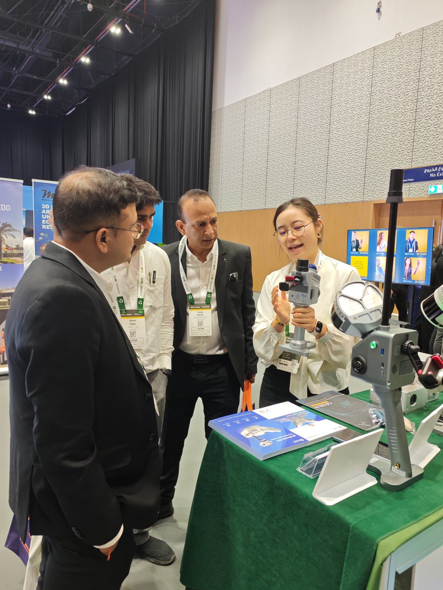 GeosunNav's tweet photo. GeoWorld 2025 · Dubai is live! 🌍
GEOSUN is on site and ready to connect.
Come meet us at Booth Z6 D21!
#GeosunLiDAR #GEOSUN #LiDAR #SLAM #3DMapping #Surveying #SkyGroundUnity #gCollector #UAVMapping #GeoWorld #GeoWorld2025 #Dubai https://t.co/vVXnJBZCt1