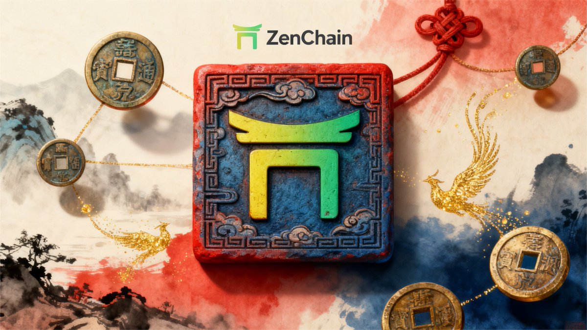 dymc1013's tweet image. 「ZenChain：鏈通古今，數聚東方」
以篆刻為信，承千年文脈之厚重；以代碼為基，啟數字經濟之新篇。ZenChain 如古泉流轉，將區塊鏈技術鑄入東方智慧，讓加密價值如水墨丹青般暈染全球，在傳統與未來的交匯處，譜寫去中心化的東方傳奇。@zen_chain 
#ZenChain #ZenChainCN #L1Blockchain #ZTCTechnology