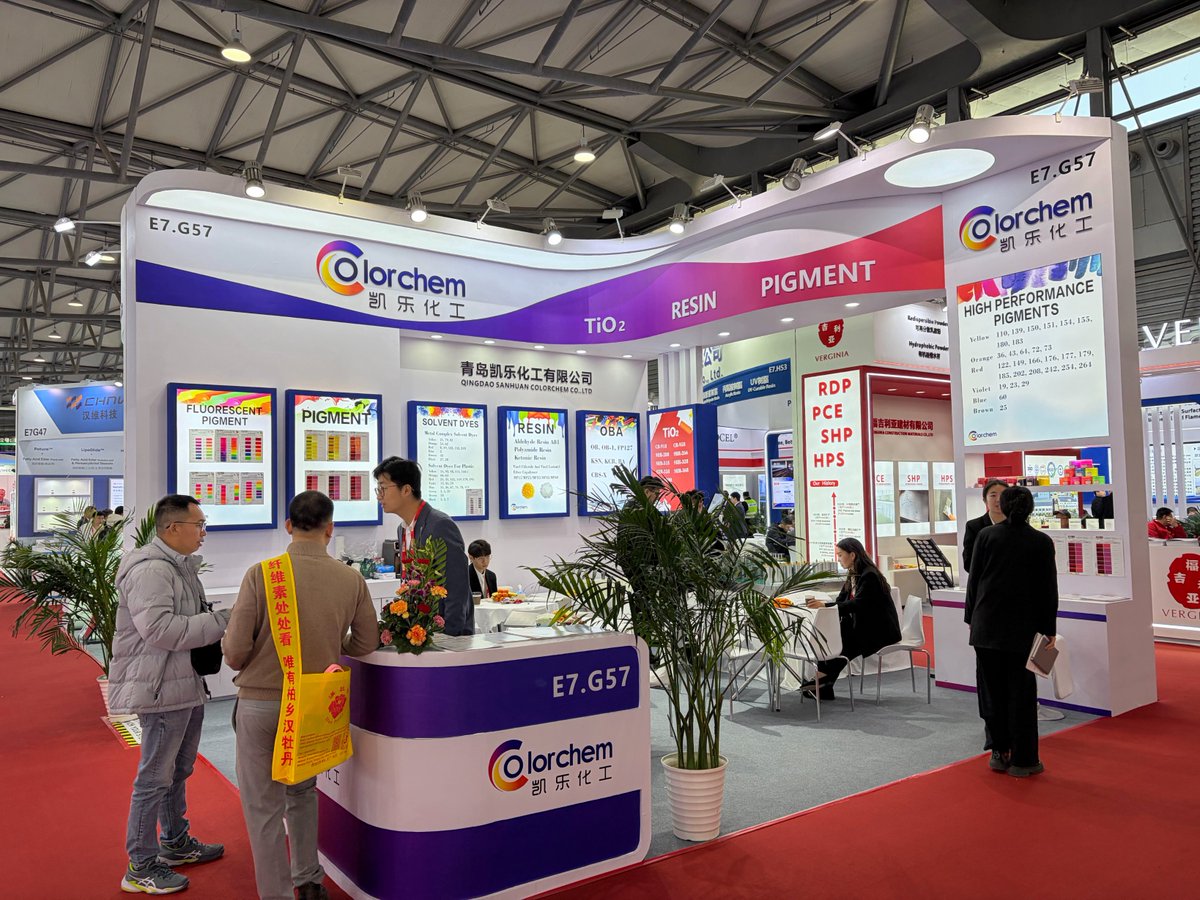 colorchemgroup's tweet image. CHINACOAT 2025 - Day One is HERE! 🎉
📍 Visit Us at Booth E7.G57
📅 Nov 25 – 27, 2025 | Shanghai New International Expo Centre (SNIEC)
📩 sales@cncolorchem.com
We’re thrilled to connect with you on the show’s opening day – let’s seize new business opportunities together!