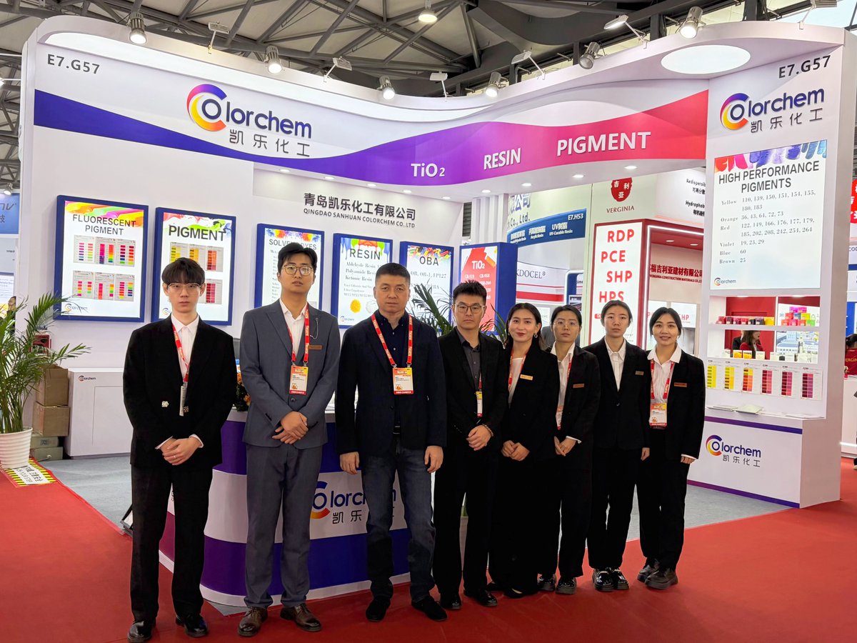 colorchemgroup's tweet image. CHINACOAT 2025 - Day One is HERE! 🎉
📍 Visit Us at Booth E7.G57
📅 Nov 25 – 27, 2025 | Shanghai New International Expo Centre (SNIEC)
📩 sales@cncolorchem.com
We’re thrilled to connect with you on the show’s opening day – let’s seize new business opportunities together!