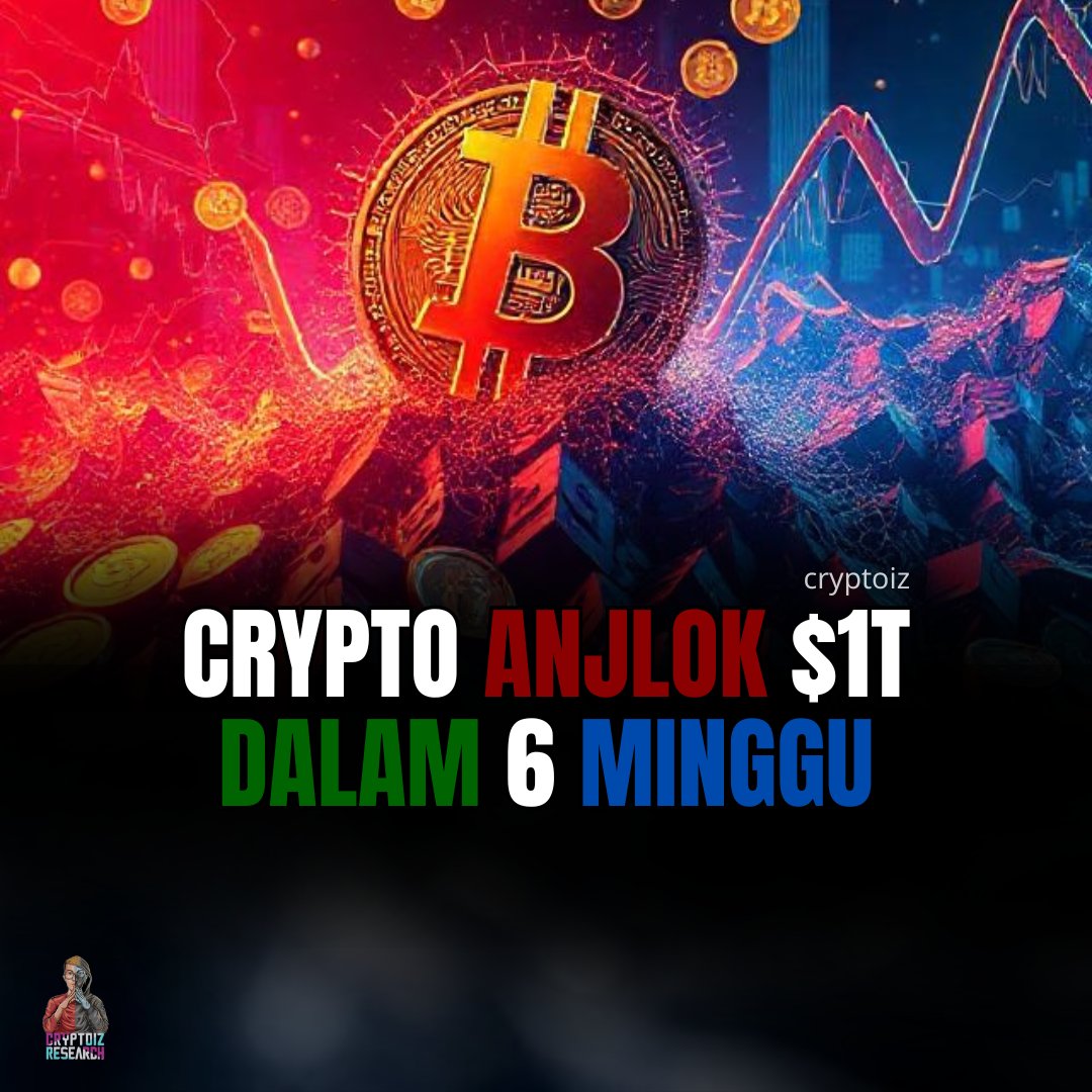 cryptoiz_IDN's tweet image. Beberapa minggu terakhir jadi reminder bahwa volatilitas crypto masih brutal.
Dalam enam minggu, pasar hilang $1 triliun, bikin BTC turun dari $126K ke $81K sebelum mantul tipis. Tetapi belum ada sinyal bottom yang benar-benar kuat.

Analis Deutsche Bank bilang koreksi kali ini…