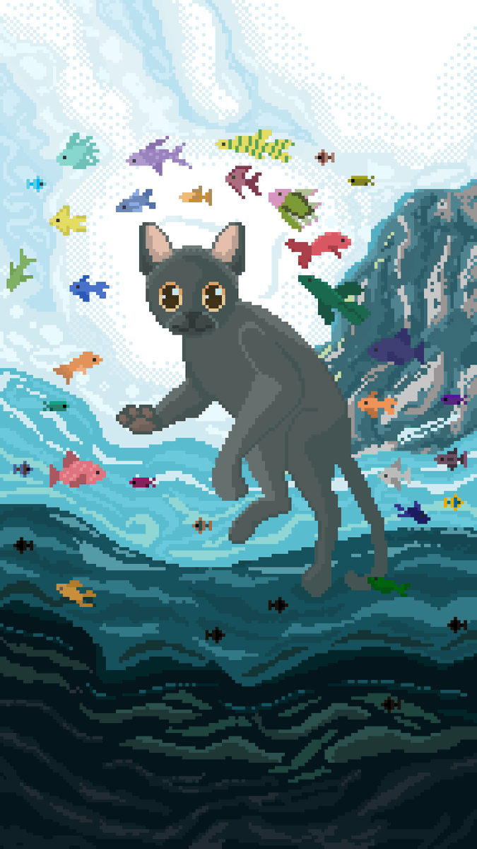 I'm Jaasiel and this is what I create ✨ #ドット絵 #PixelArtist #PixelAnimation #PixelArt
