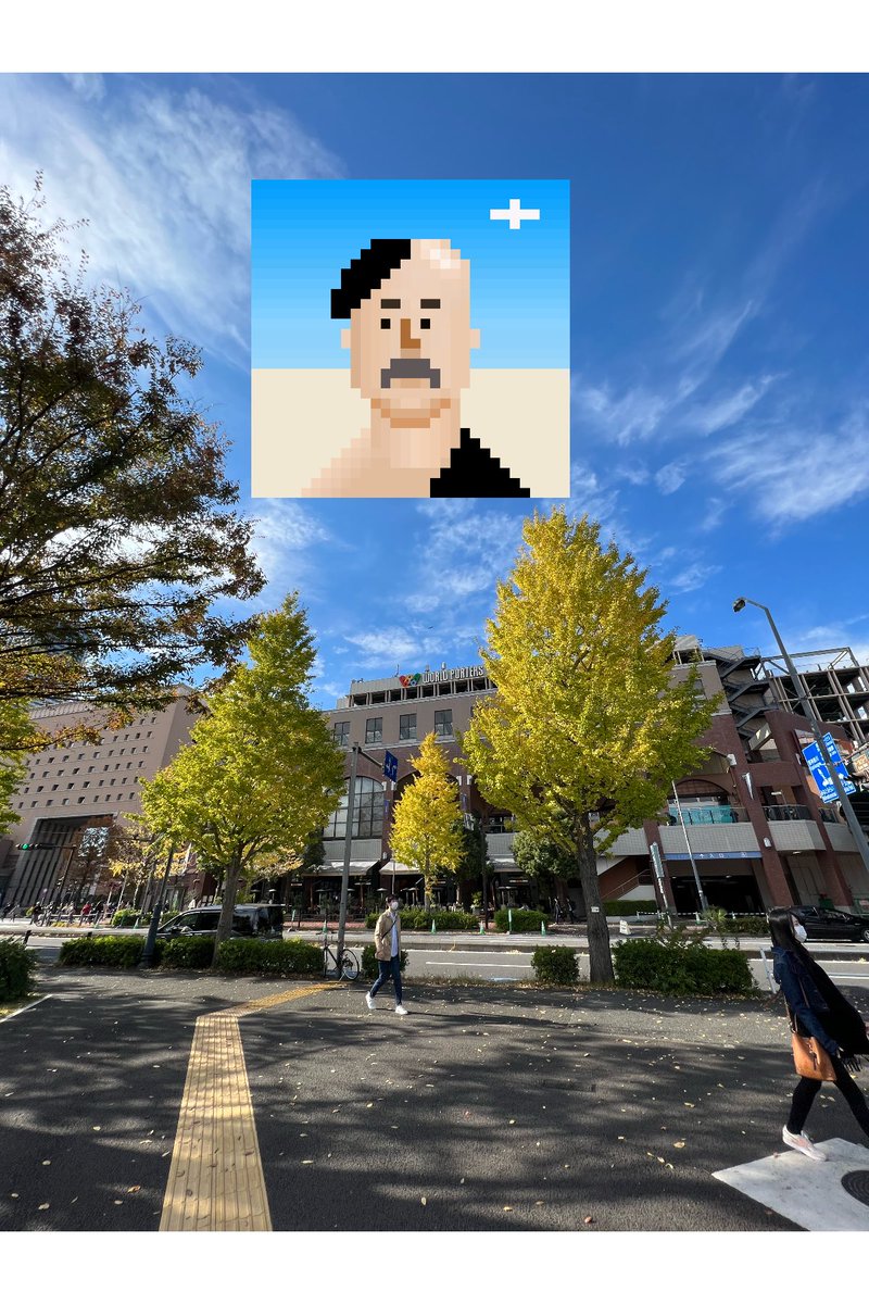 SmartSpaceDogs's tweet image. 先日のクリゴロはマグラティアから来たゴロー

SF小説銀貨ヒッチハイクガイドに登場する伝説の惑星マグラティア？
奇抜なファッションから目が離せない

🔥油断するな🔥

#ゴロソラ
#CryptoGoro
#Day1605

▶︎ GORO FROM MAGRATHEA ◀︎

opensea.io/item/polygon/0…
【395 days left】