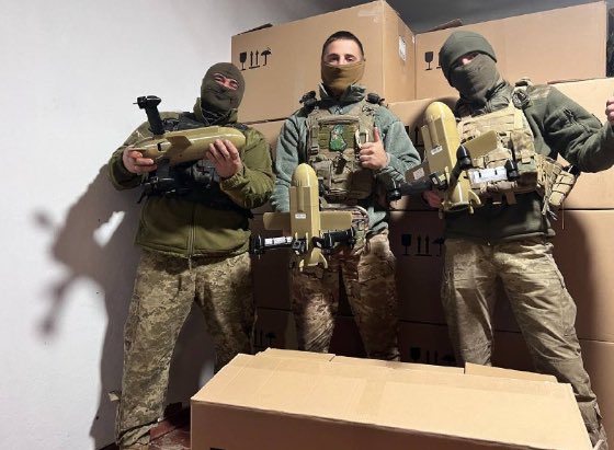 fellaraktar's tweet image. There is no hard target for this raffle.

The aim is to provide as many STING Shahed Interceptors as possible.

To help save as many lives as possible.

Each STING is $2100.

So far we’ve funded 5!!

So NAFO!

How many Shaheds can we stop?

How many lives can we save?