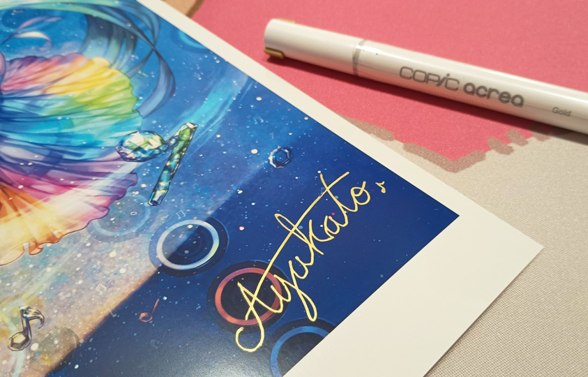 今週末の11月29、30日に行われる「Japan Comic Art Expo」の東京MTG様のブースにて、《歌の申し子、ミク》のアートプリントを販売いただける事となりました！
1枚のみとなりますが絵の具での拡張アートverもございます✨
よろしくお願いいたします！