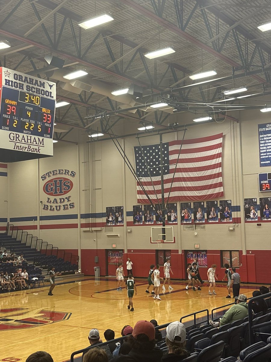 Steers win!

Graham 48
Breckenridge 38

TOUGH win today! Beyond proud of these guys!

Overall record: 3-0

#A3
#ToughandTogether

<a href="/GrahamHSAthDept/">Graham High School Steers and Lady Blues</a> <a href="/ClubGraham/">Graham Athletic Booster Club</a> <a href="/hoopinsider/">Hoopinsider</a> 

🏀🤘🏻🏀🤘🏻