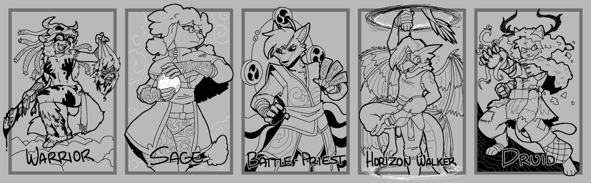 First five done, more to follow!
<a href="/MaeBeASheep/">💕Collie🐑</a> 
<a href="/Suicunicide/">Puffy Poodle</a> 
<a href="/TheGardenShrine/">Syed 🍉</a>
<a href="/CyrusRoller/">Cyrus Roller</a>
<a href="/HHDrawer/">HHDrawer</a> 
-

If you would like to support me, please donate whatever you can spare at ko-fi.com/hijackerdraws.(I could really use the donations!) 

Thanks, and spread the word!