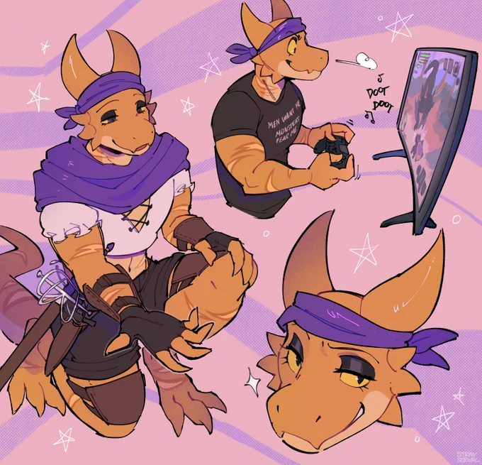 sketch page comm for