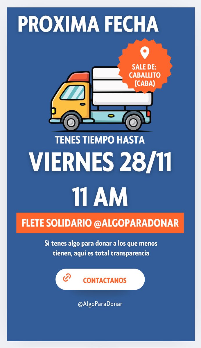 Algo para Donar (@algoparadonar) on Twitter photo 