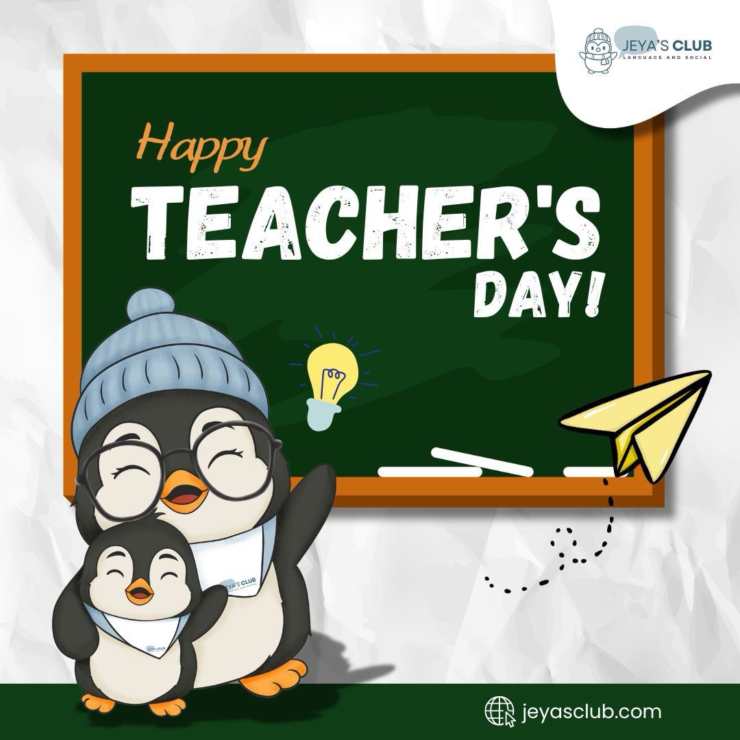 jeyasclub's tweet image. Here’s to the educators who stay brave when the system is broken.

Happy Teacher’s Day! 💐