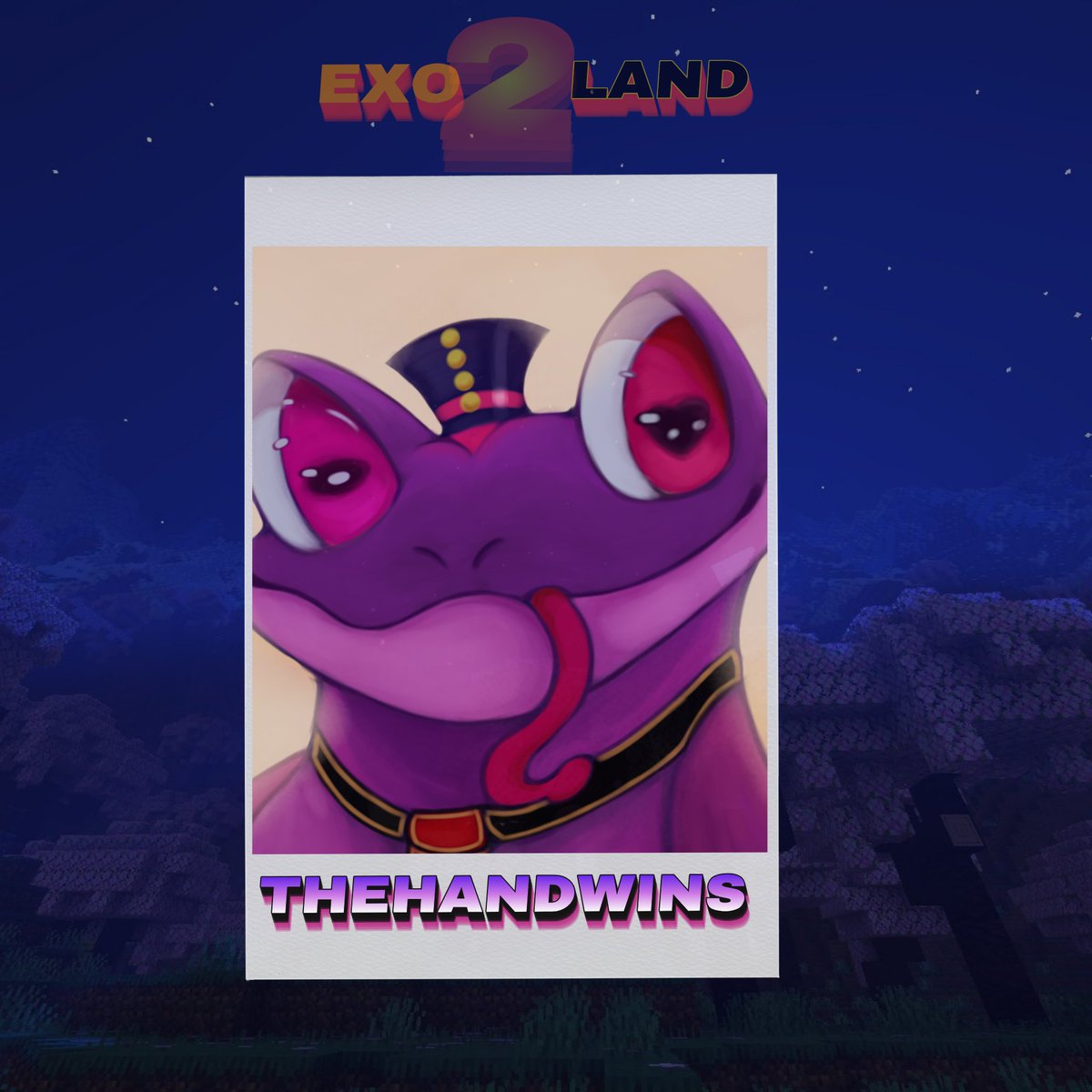 PARTICIPANTE 26/40
Trajimos al dueño del casino para invitarnos a un poquer. 🐸♦️
<a href="/TheHandWins/">TheHandWins 🐸💜</a>  #ExoLand2