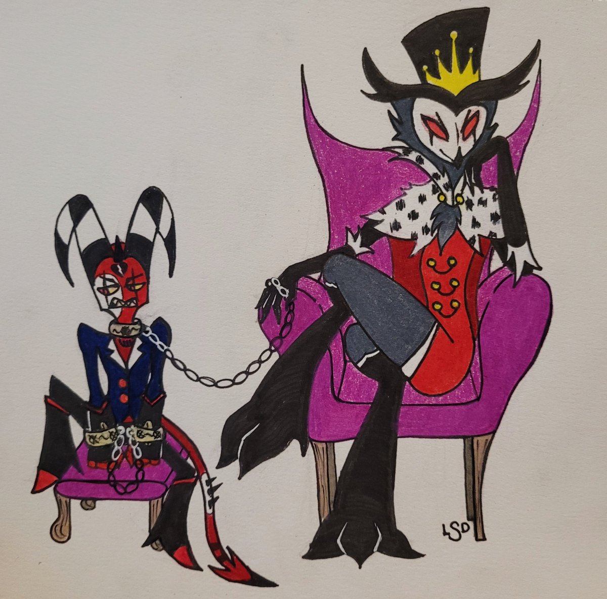 LadyShadowD's tweet image. @pilotstolasweek 

Day 1: Demon Prince (&amp;amp; his favorite subject)

#pilotstolasweek