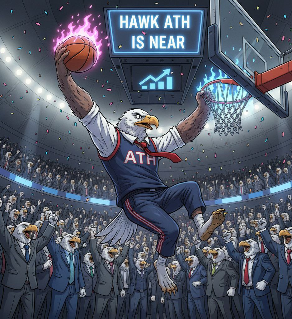 Meme coins come and go, but $HAWK is here to prove staying power matters.

True believers stick through the ups and downs

And facts still remains that #HawkArmy momentum is unstoppable.

CA: 0xe846d164b88ed2e1209609fea3cf7a3d89d70d2d