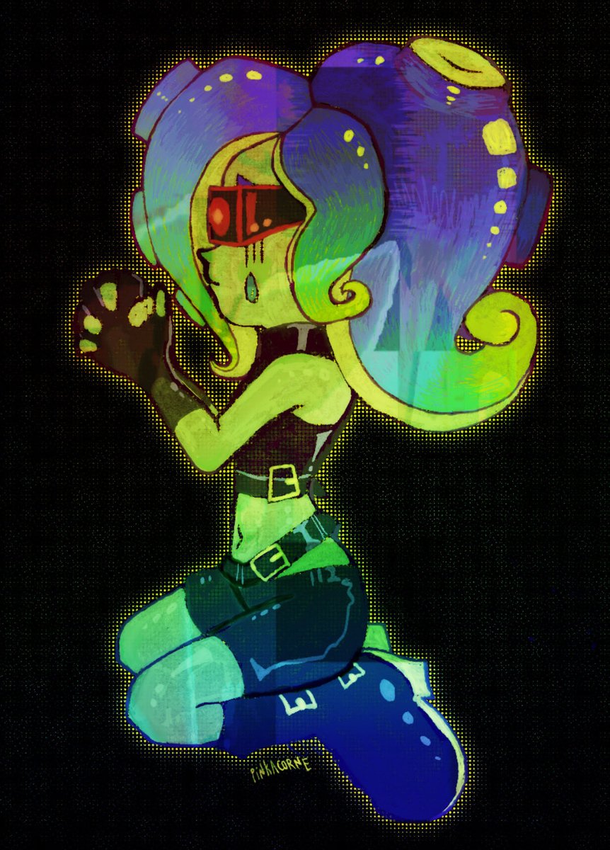sneepisz's tweet image. sanitized octolink from splatoon. anyone here know of that game?
