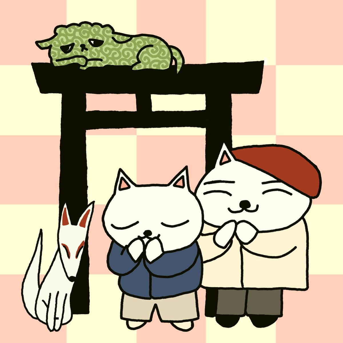 1yamano's tweet photo. おまいり https://t.co/Q1sZRqdIfi