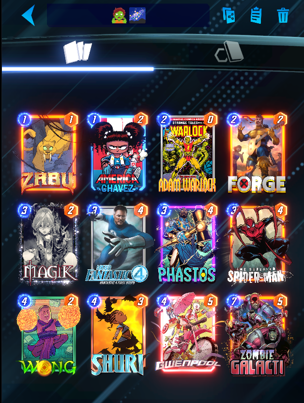 snaperJesus's tweet image. ゾンビギャラクティパワー１上がっただけで結構強くない？#marvelsnap #マーベルスナップ