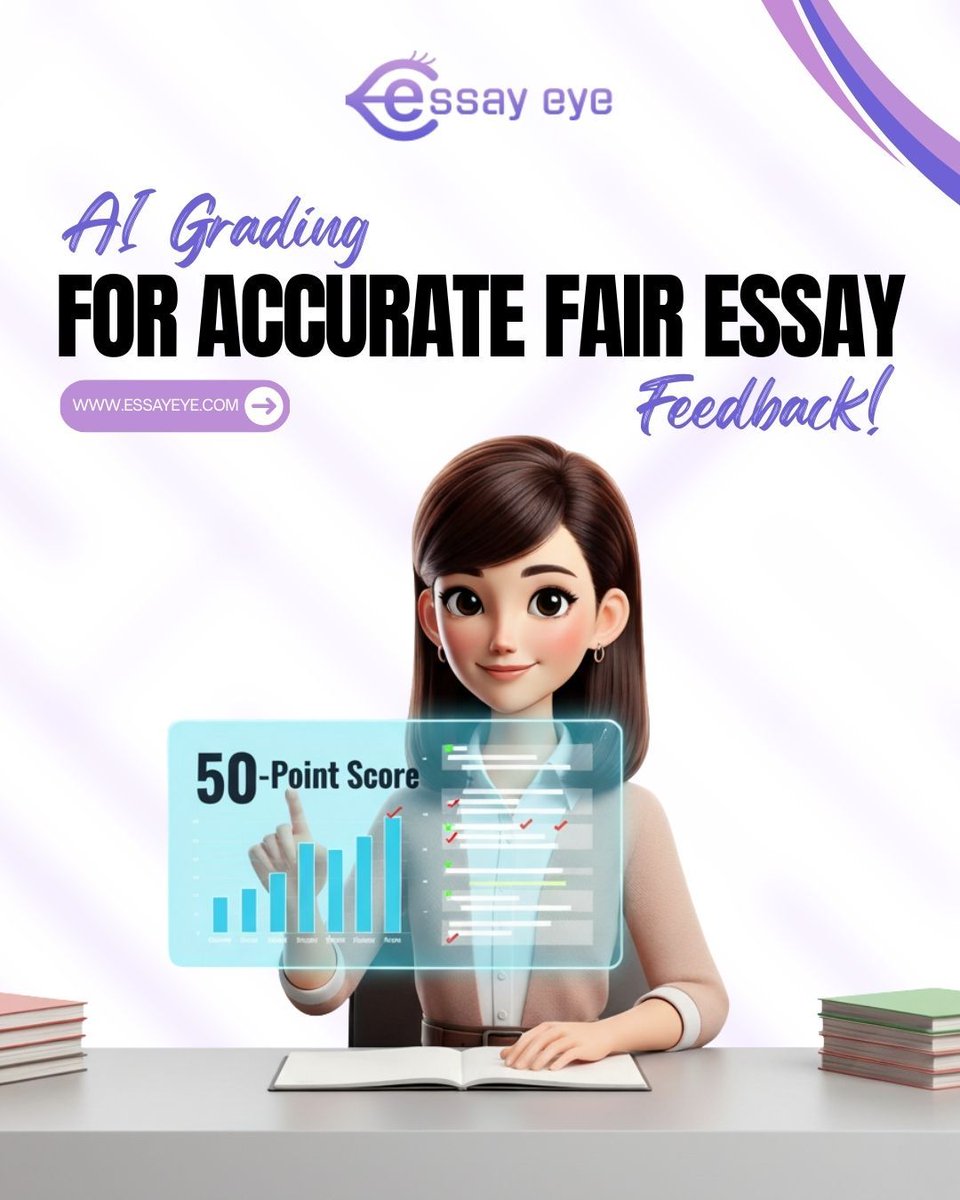 essayeye_ai's tweet image. Need consistent essay grades? Holly’s AI-powered system provides accurate 50-point scores, ensuring fairness in every evaluation—no more grading stress! 

𝐓𝐫𝐲 𝐓𝐡𝐞 𝐅𝐑𝐄𝐄 𝐂𝐡𝐫𝐨𝐦𝐞 𝐄𝐱𝐭𝐞𝐧𝐬𝐢𝐨𝐧 
chromewebstore.google.com/detail/essay-e… 

#AIGrading #EssayFeedback #TeachingTools