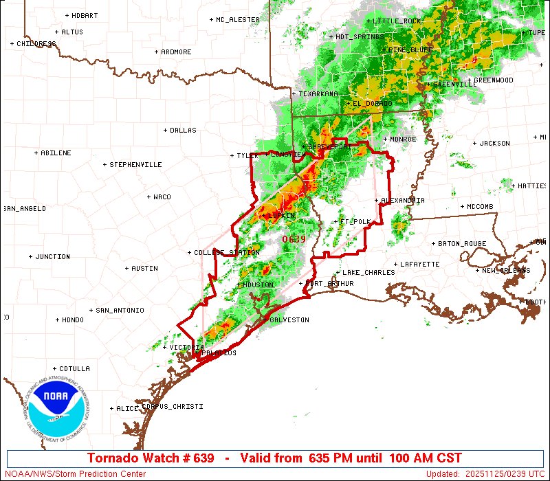 USAS_WW1's tweet photo. #TXWX #LAWX #tornado #tornadowatch: Lots of bad weather forecast and actually on the ground for Texas and Louisiana. Also states like North Dakota are getting 2" to 9" of snow, 45 to 55 mph gusts and a winter weather advisory! Be safe. Drive safely! Stay warm. 🌪️🌨️⛄️☃️ https://t.co/wg0G5c15iX