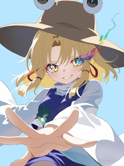 #東方Project #洩矢諏訪子 かきかき