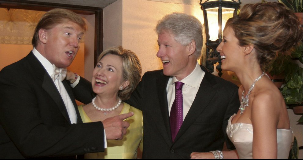 SanFranciscoLP's tweet image. Let&apos;s not forget either how #Trump and the #Clintons were good #pals for years. They had no apparent issues with each others&apos;s character until politics divided them.