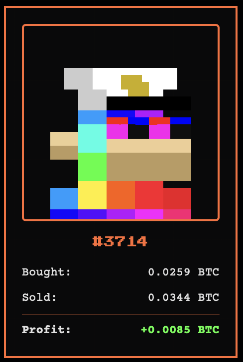 ndestrategy's tweet image. Collectors continue to collect... We just sold this amazing Rainbow Nodemonke for almost 20% above floor, and bought back and burned 0.214% of the supply of NODESTR!