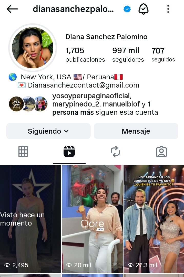 Quiero hacer una pausa para gritar con todas mis fuerzas que Diana está a nada de llegar a su primer millón 🥳🎉💯 recuerdan la primera vez que la vimos en cbt💚 y ahora está en #YoSoy como co-conductora :') tdo lo que a crecido televisivamente es impresionante ☺️👏🏽
