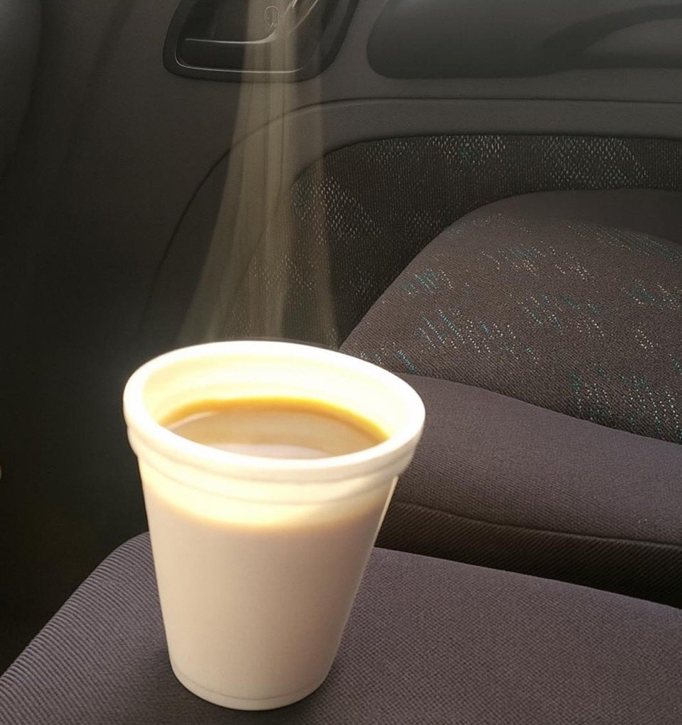 Is that sort of magic layer of tea ?☕️ ✨