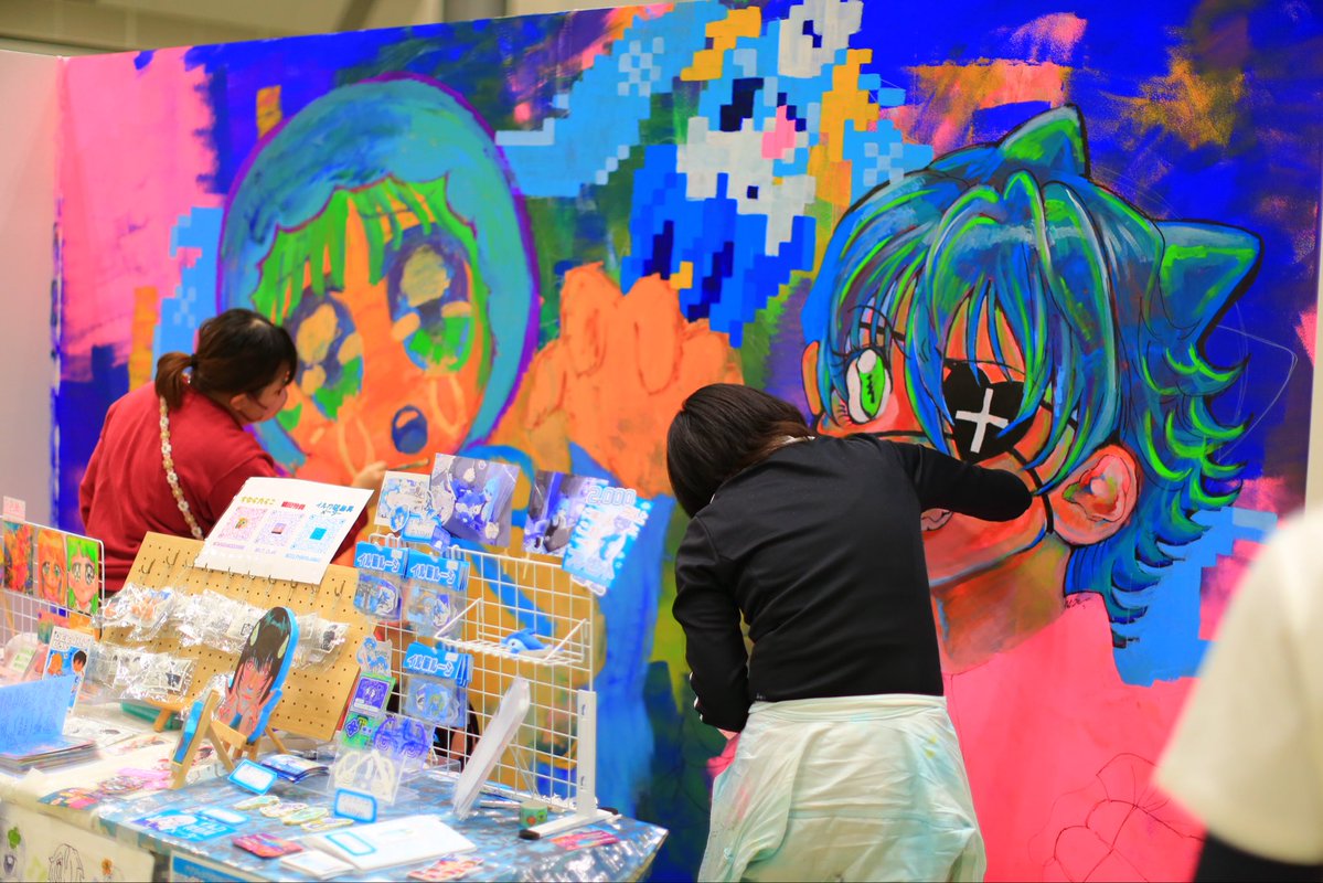 #デザフェス
#ライブペイント
#デザフェス62リポスト