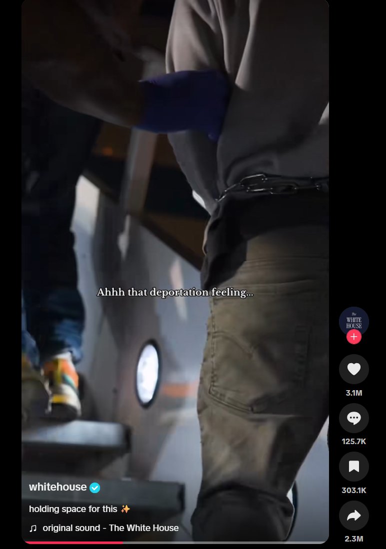 wDEVd4's tweet image. holding space is a viral tiktok meme that has recently picked up again, the whitehouse posted a video using the meme in their caption

tiktok.com/@whitehouse/vi…

You can check out other videos of this trend here, it started off in an interview featuring cynthia &amp;amp; arianna grande…