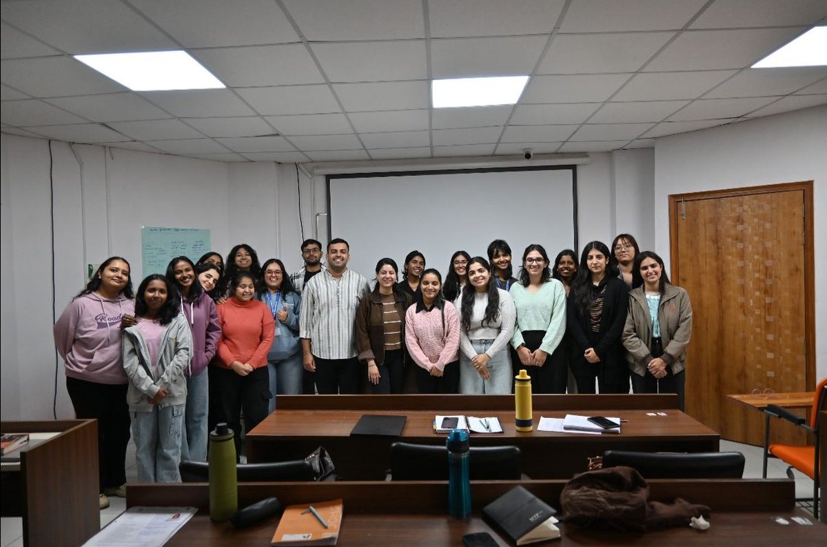 NFSU_Delhi's tweet image. The School of Behavioural Forensics hosted a session on Psychotherapy by Mr. Jai Arora, Counselling Psychologist and Co-Founder of Kirana Counselling, Delhi on Nov 24, 2025
#NFSUDelhi #GuestLecture #CounsellingPsychology #Psychotherapy #Counseling #AIInTherapy #StudentEngagement