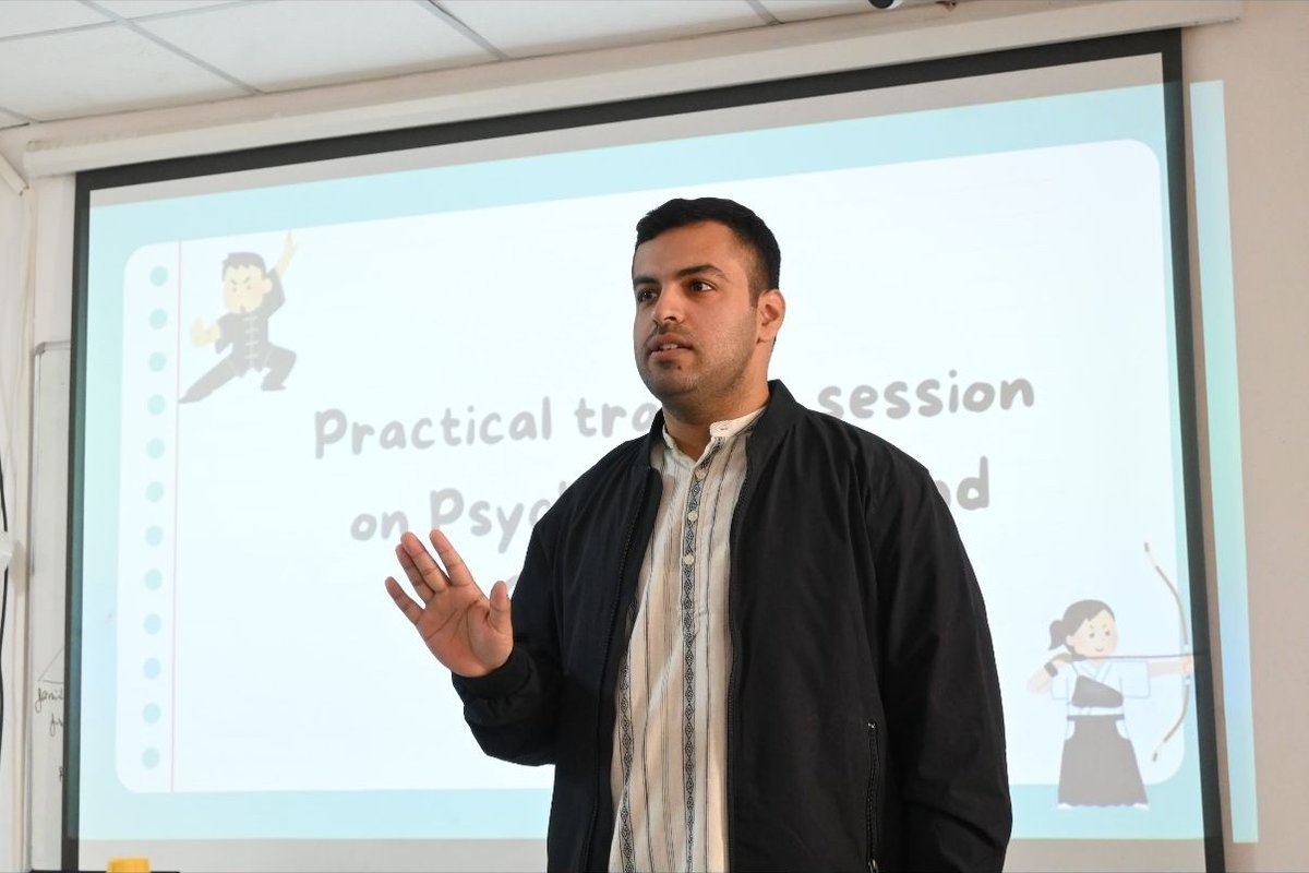 NFSU_Delhi's tweet image. The School of Behavioural Forensics hosted a session on Psychotherapy by Mr. Jai Arora, Counselling Psychologist and Co-Founder of Kirana Counselling, Delhi on Nov 24, 2025
#NFSUDelhi #GuestLecture #CounsellingPsychology #Psychotherapy #Counseling #AIInTherapy #StudentEngagement