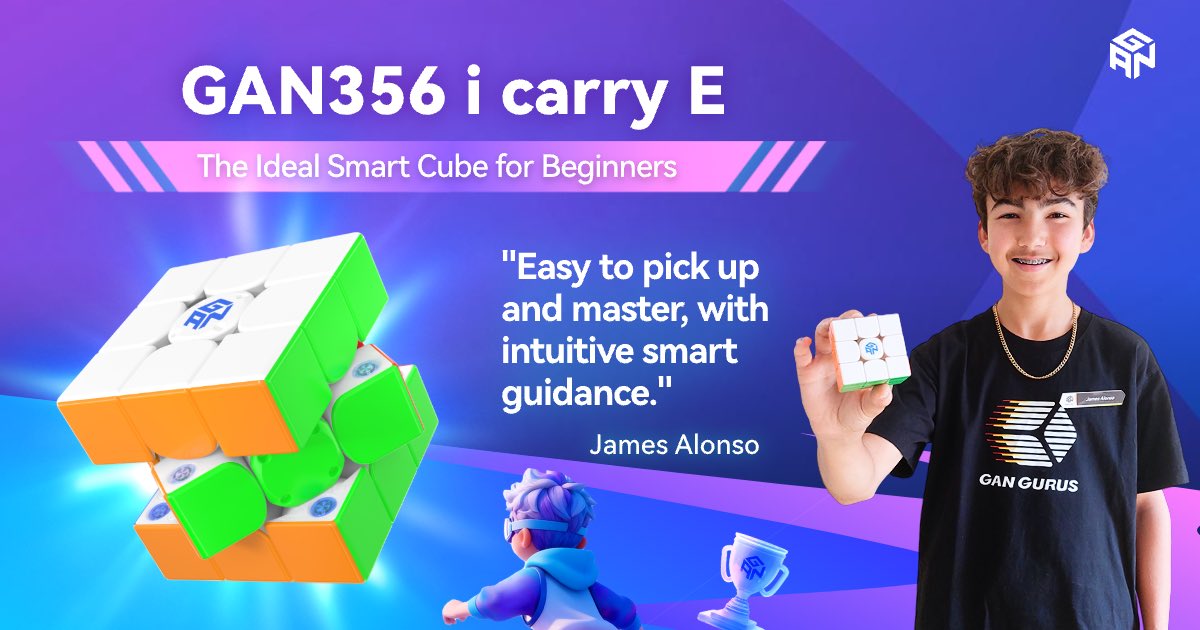 gancube's tweet image. Smart guidance, easy to turn. Get to know the cube favored by James Alonso, GAN356 i carry E.

Come and show your cubing skills: arena.ganrobot.com

#GANCUBE #GANGURUS #speedcube #Cubestation #smartcube