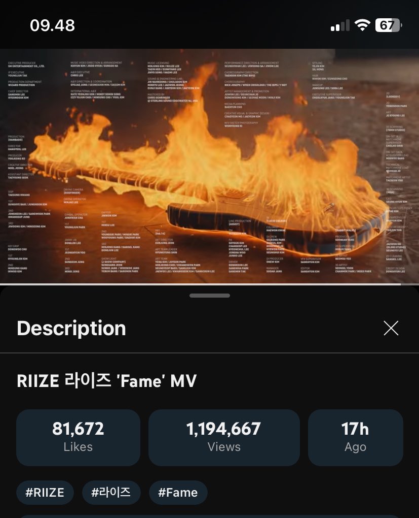🧡 BRIIZE STREAMING PARTY 🧡

‼️DON'T BREAK THE CHAIN‼️

RIIZE - FAME 
🔗 youtu.be/TVqEwvbZP30?si…

izin tag ya: <a href="/addoribble/">so</a> <a href="/song_on_daisy/">muth🌼</a> <a href="/teenysmind/">𝐃𝐞𝐲𝐲</a> <a href="/wonmioneu/">amy</a> 

#페임_듣다가_브리즈심장_패임
#StepIntoFAMERIIZE
#RIIZE #라이즈 <a href="/RIIZE_official/">RIIZE</a>