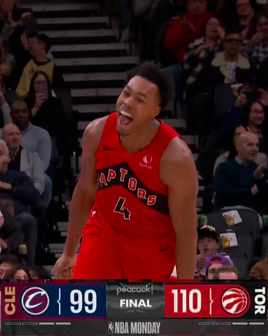 NBAonNBC's tweet photo. EIGHT STRAIGHT WINS FOR THE NORTH! 👏 https://t.co/5UM5n4k4wp