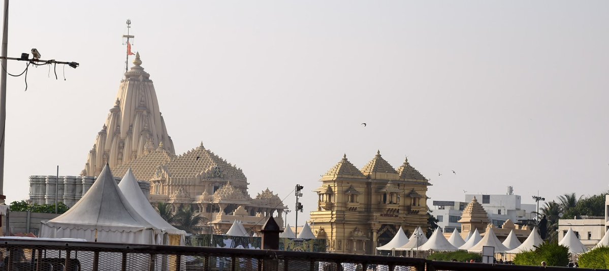 JPrernaa's tweet image. Har Har Mahadev 🚩🕉

#Somnath