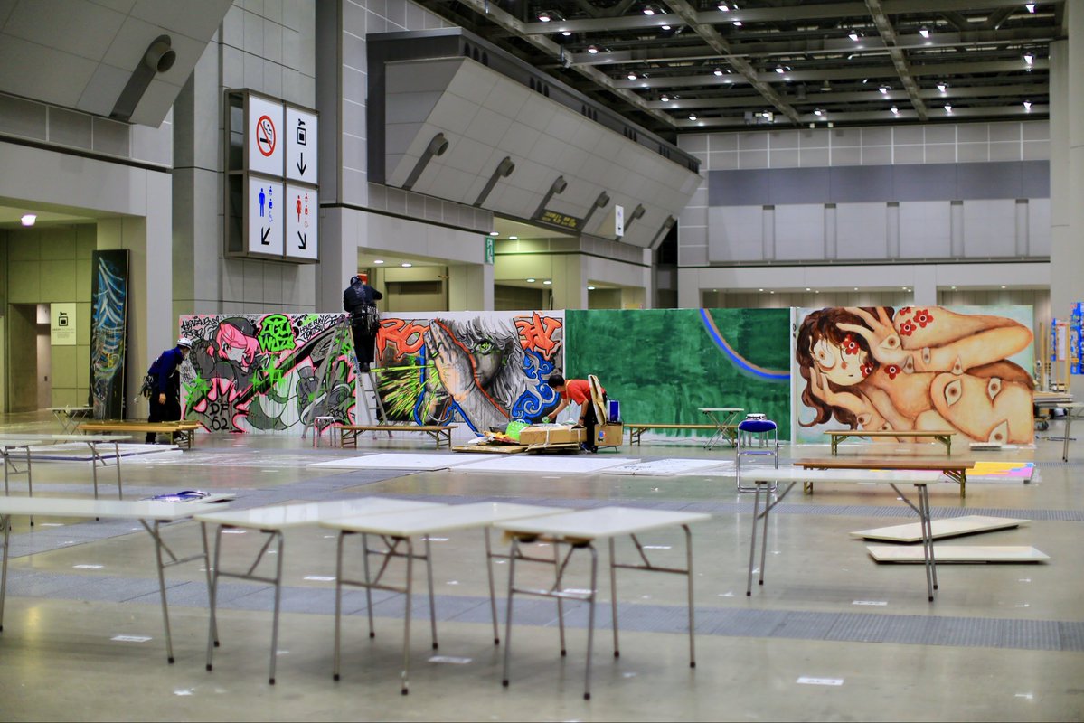 #デザフェス
#ライブペイント
#デザフェス62リポスト