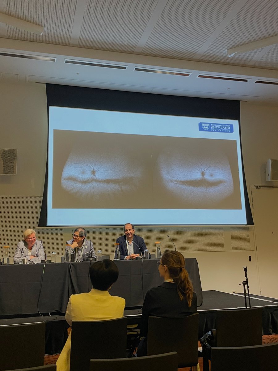 grace_borchert's tweet photo. #RANZCO 2025! Wonderful time reunited with Aussie friends and mentors. Fantastic talks on medical retina mysteries, AMD and the genetic risks of RPD @RANZCOeyedoctor https://t.co/rGge8x1dOs