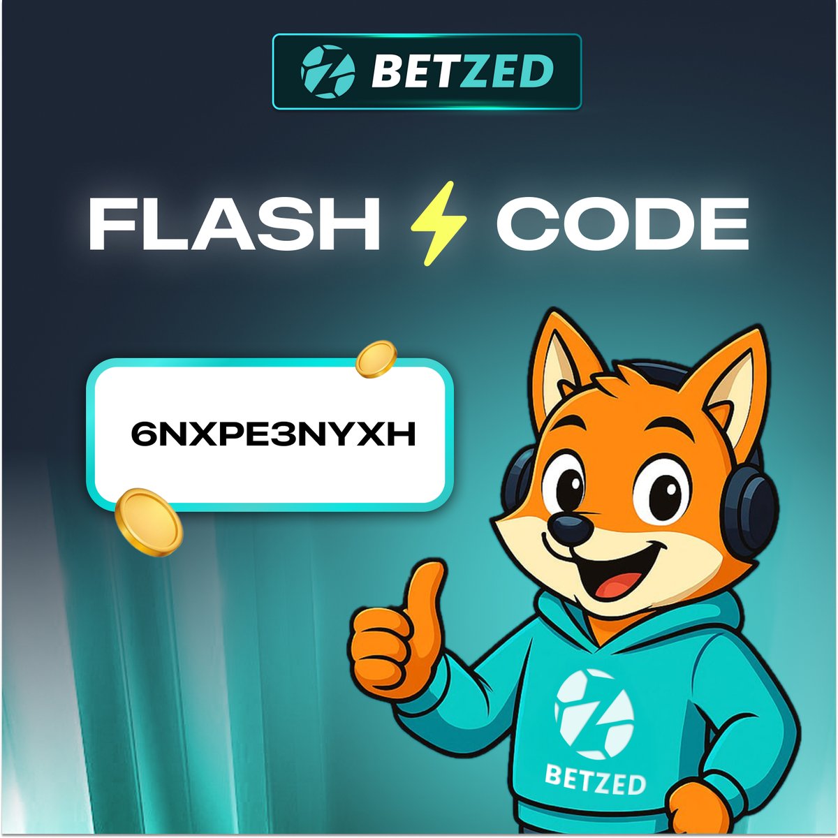 fox755Betzed's tweet image. 🎁 FLASH CODE GIVEAWAY

Code: 6NXPE3NYXH
✅ For the first 100 people - no wager requirement past 7 days!
➡️ Redeem here: betzed.com/rewards?c=XBon…

👉 Receive Free Spin = ❤️ + 🔃 + UID

Enter and keep spinning for bigger wins! 🎰🔥
#FreeSpins #freecode