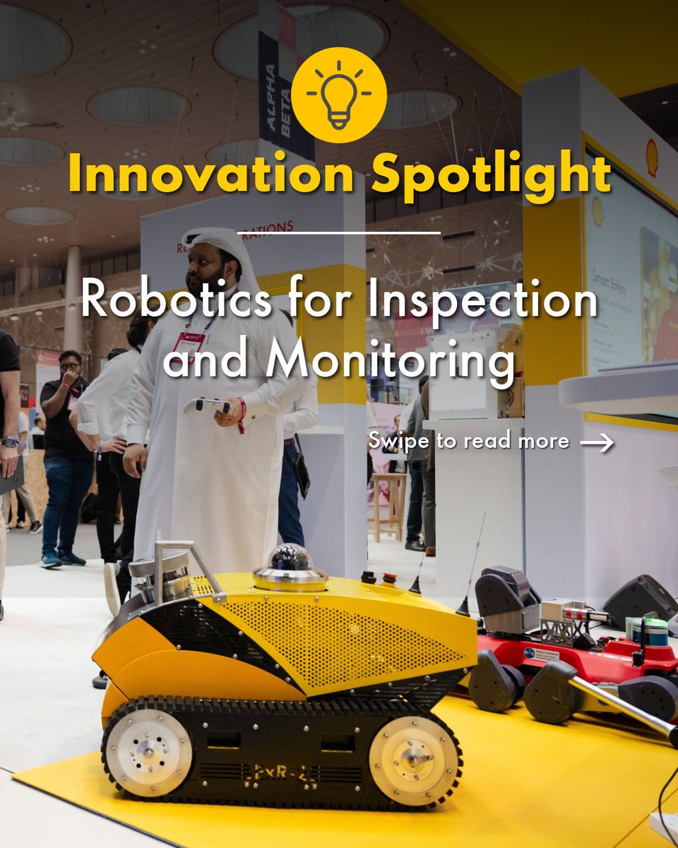 Shell_Qatar's tweet image. يوظف مصنع اللؤلؤة الروبوتات لأداء مهام الفحص، بما في ذلك تشغيل أجهزة الاستشعار وإدخال البيانات في نماذج التآكل والتحليل. تساعد هذه الأنظمة في تقليل تعرض البشر للمناطق الخطرة، وتحسين دقة البيانات، وتمكين الفرق من التركيز على مهام ذات قيمة أعلى.
مصنع اللؤلؤة – عضو في شبكة المنارات…