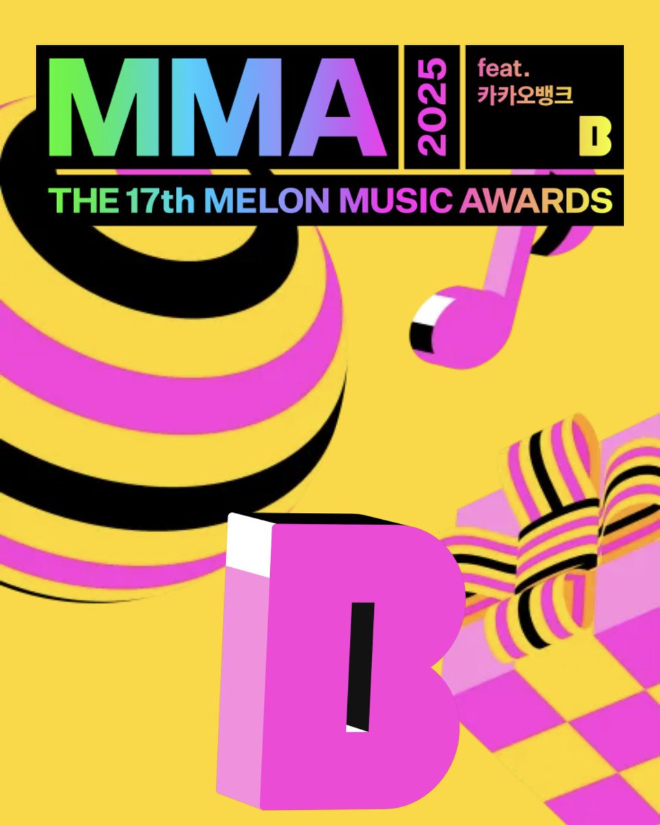 JennieDCGallery's tweet image. [2025 멜론뮤직어워드] 카카오뱅크 모두의 스타상 투표안내

✦ 내용 : 올해 다양한 활동으로 사랑받은 K-POP 아티스트
✦ 기준 : 심사 20% + 투표 80%
✦ 기간 : 11월 25일 (화) ~ 12월 10일 (수)
- 매일 1일 1회 투표
- 투표와 동시에 MMA 티켓 2,000장 + 특별석 30장 응모
✦ 링크 :…