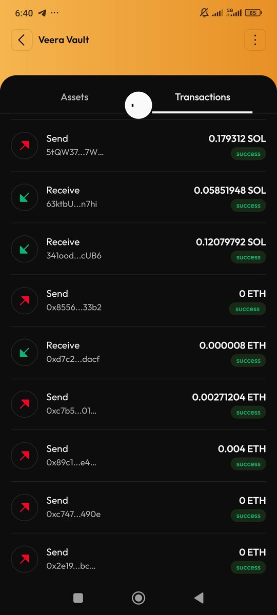 web3ANI's tweet image. Another day of conducting transactions and completing tasks @On_Veera 🚀