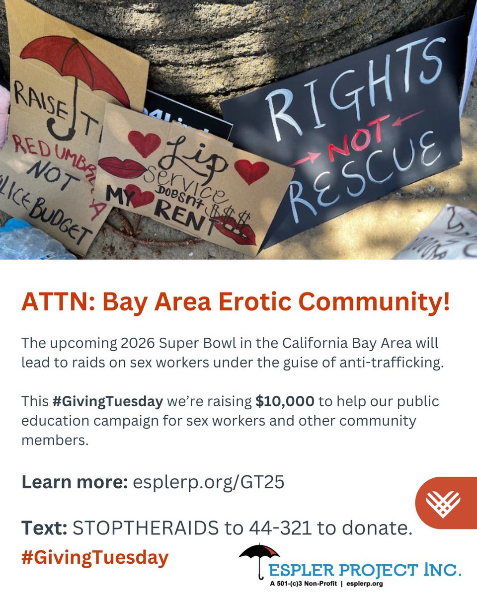 esplerp's tweet image. Dear ESPLERP Community,
As you know, we here at ESPLERP have been working hard to help protect all members of the erotic service community. This cause is of extreme personal importance to all here at ESPLERP. @sfmistress has worked really hard  year after year to organize KYR