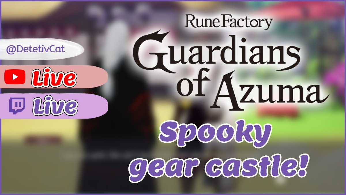 DetetivCat's tweet photo. On that #runefactory craze right now! I'm in the gear castle! Multi-live! #vtuber #envtuber #chillvtuber https://t.co/MESAdYbopO