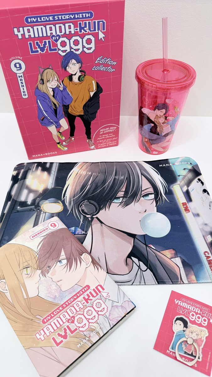 yamadalove999's tweet image. My French collector’s edition preorder arrived! 🩷#mylovestorywithyamadakunatlv999