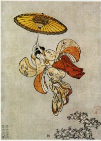 csashiy's tweet image. 清水の舞台から飛び降りるお姉さんなのだ