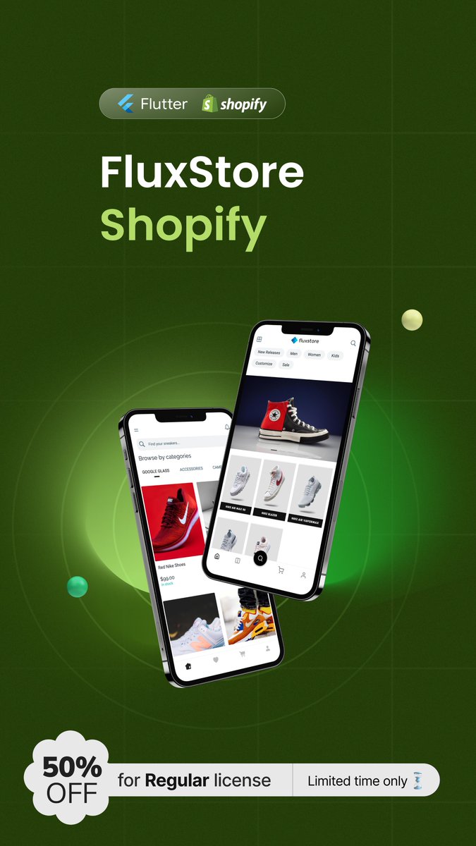InspireUI's tweet image. Create Native iOS &amp;amp; Android Apps for your ListingPro, Listeo, MyListing website for just $39 💥 Save 50%
1.envato.market/7qoVO

✅ Full Flutter source code
✅ Free lifetime upgrades

Convert your #WooCommerce and other websites to Native apps codecanyon.net/search/fluxsto…

#webtoapp