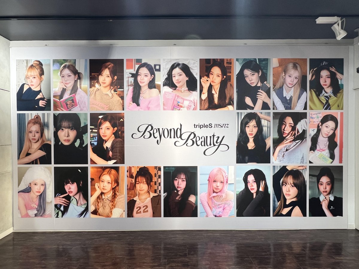 タワ渋kpop】 #tripleS msnz Mini Album『#Beyond_Beauty』発売記念